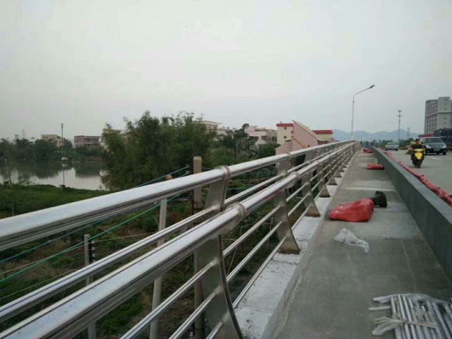 河南省不锈钢水库防护栏杆